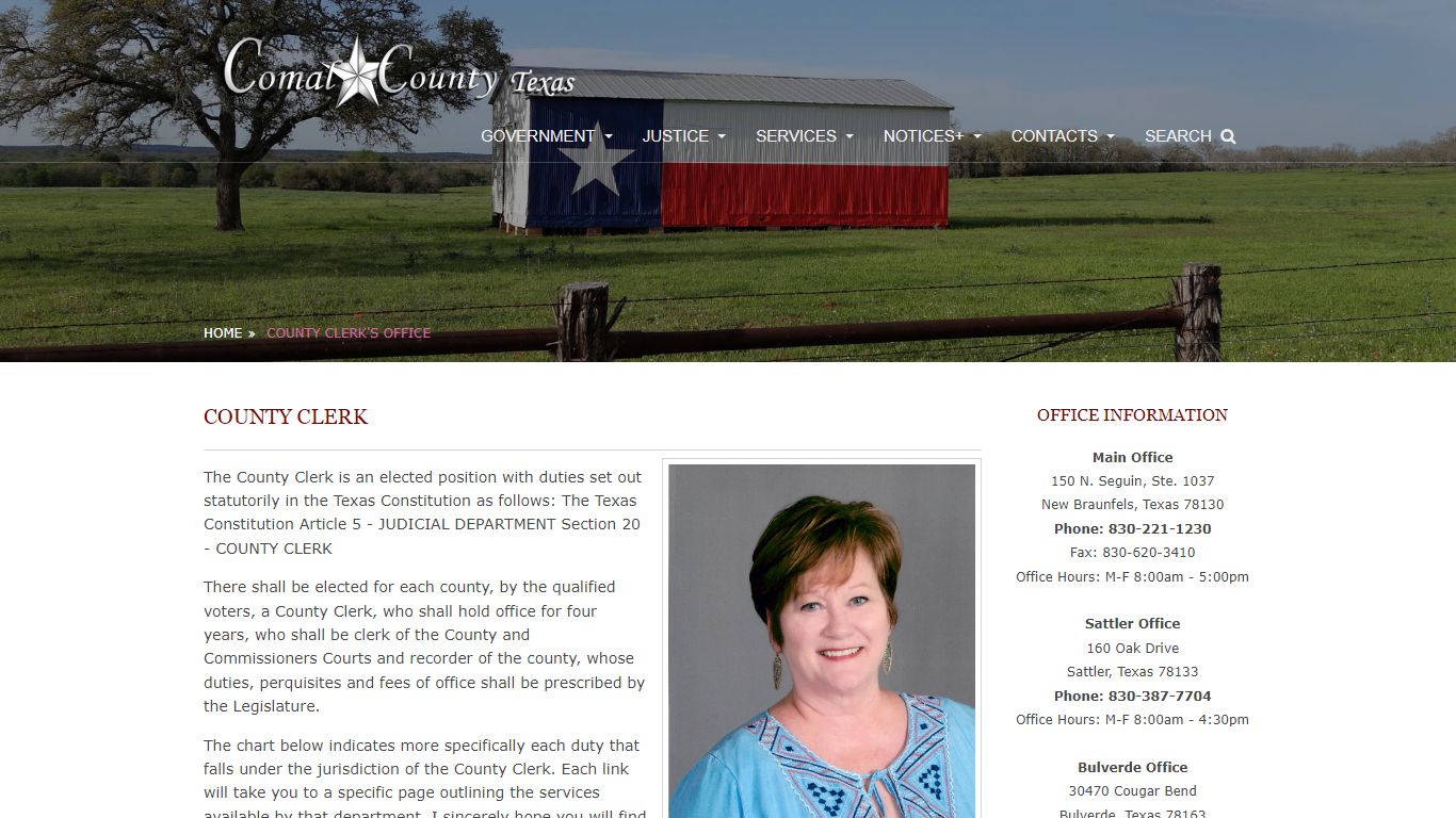 Comal County, Texas - Clerks Office